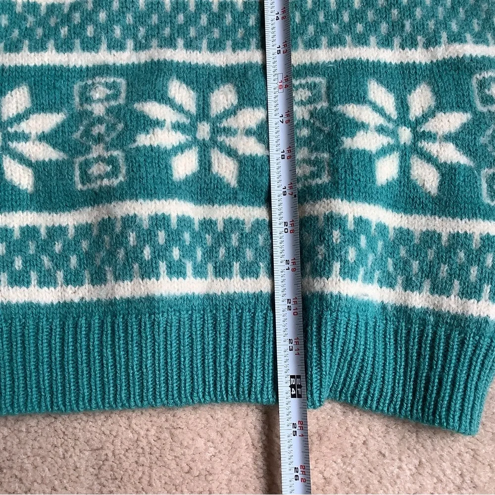 Vintage Wool Sweater. Merrimac Valley, New England Sz M